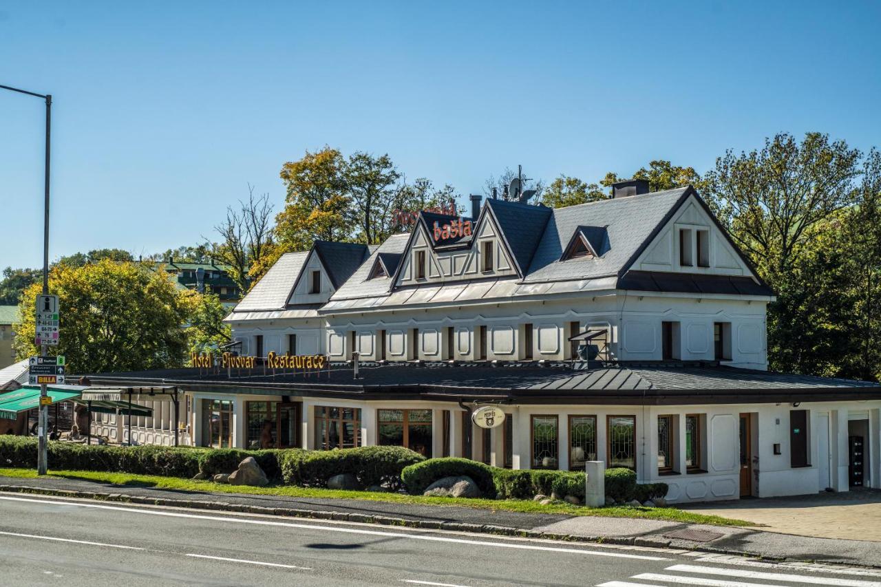 Hotel Pivovarska Basta Vrchlabí Exteriör bild