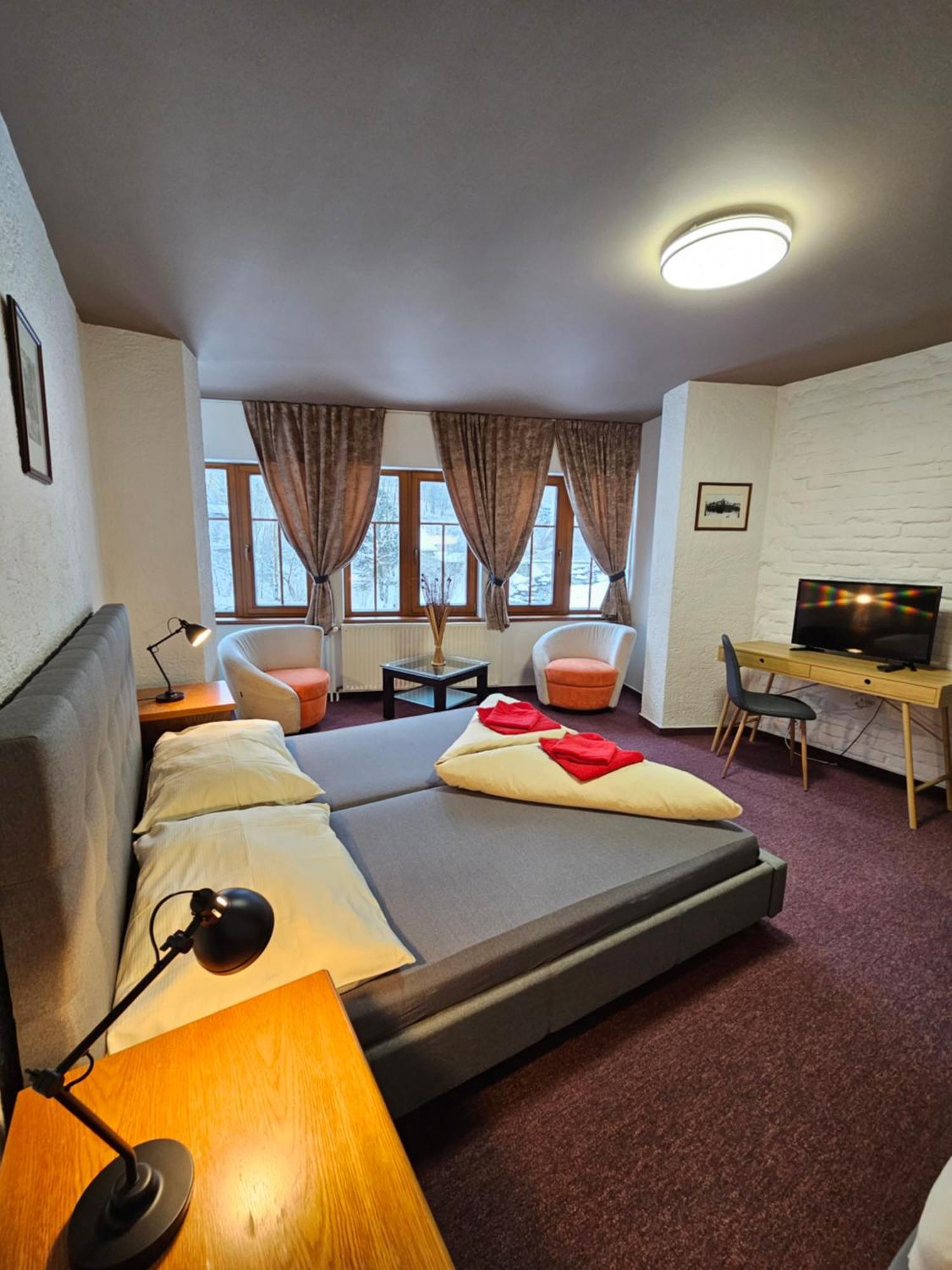 Hotel Pivovarska Basta Vrchlabí Exteriör bild